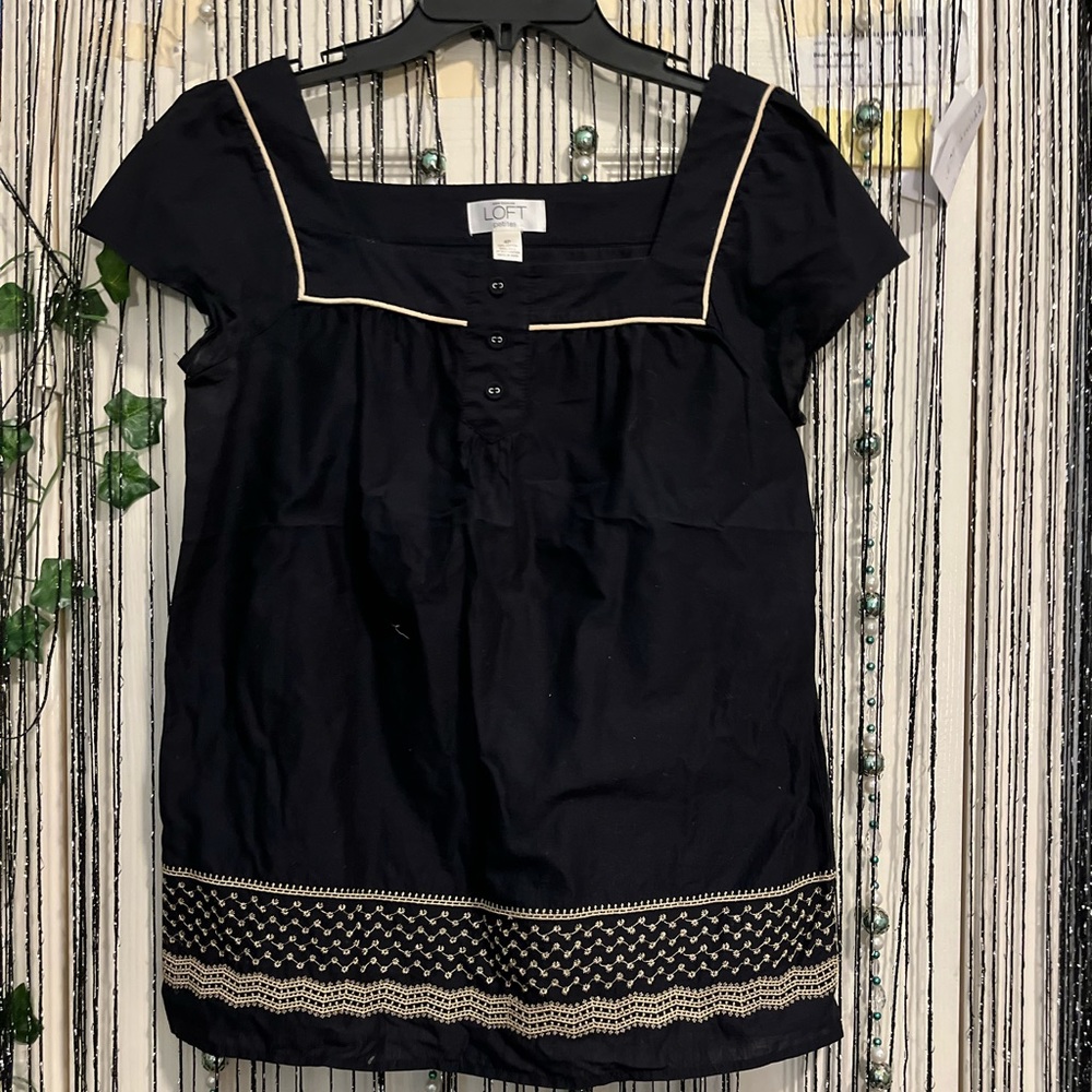 GOLD DETAILED SHIRT
